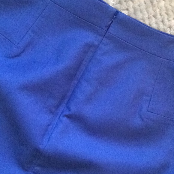 J Crew Royal Blue Skirt - Picture 4 of 5